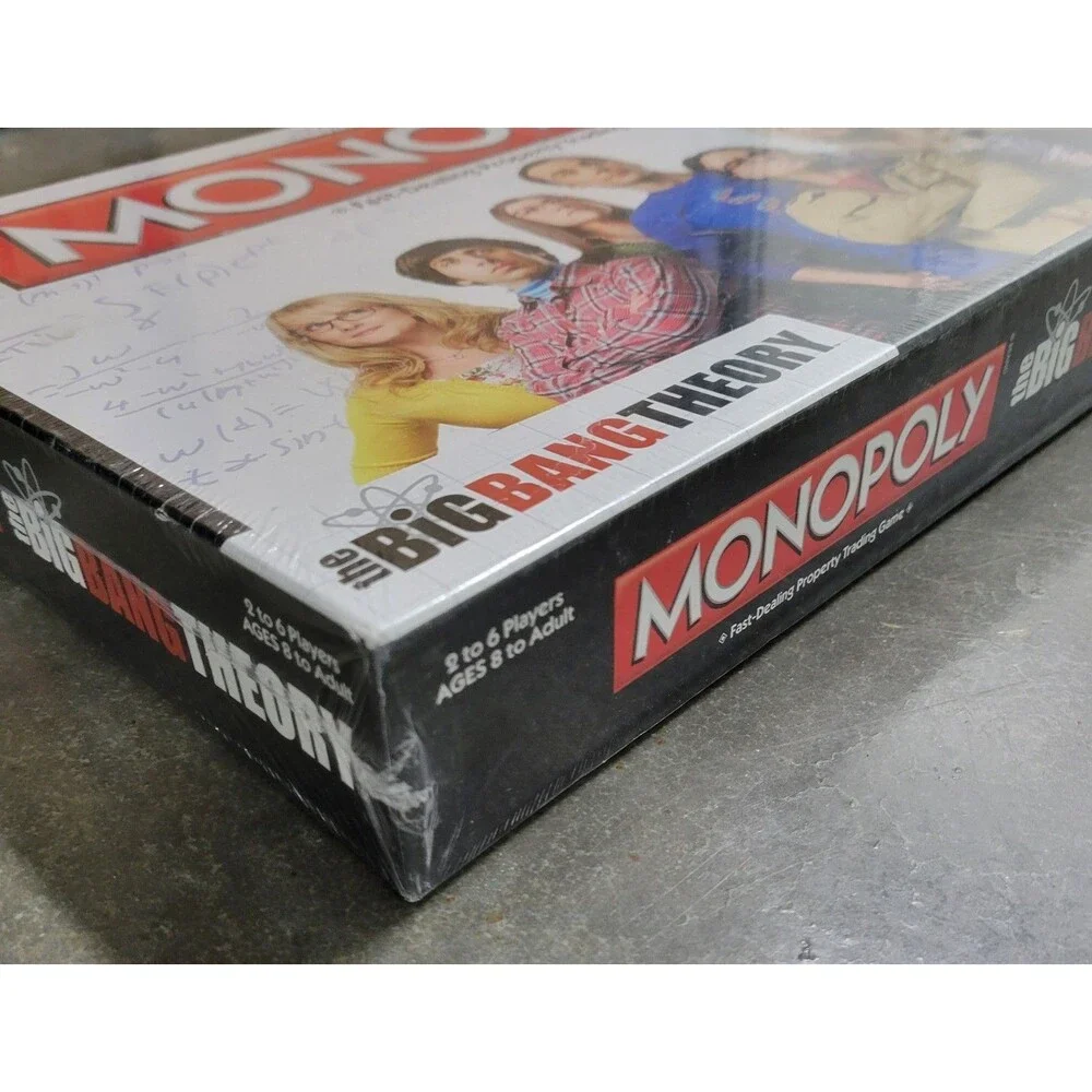 The Big Bang Theory Monopoly Board Game Brand New SEALED 2014